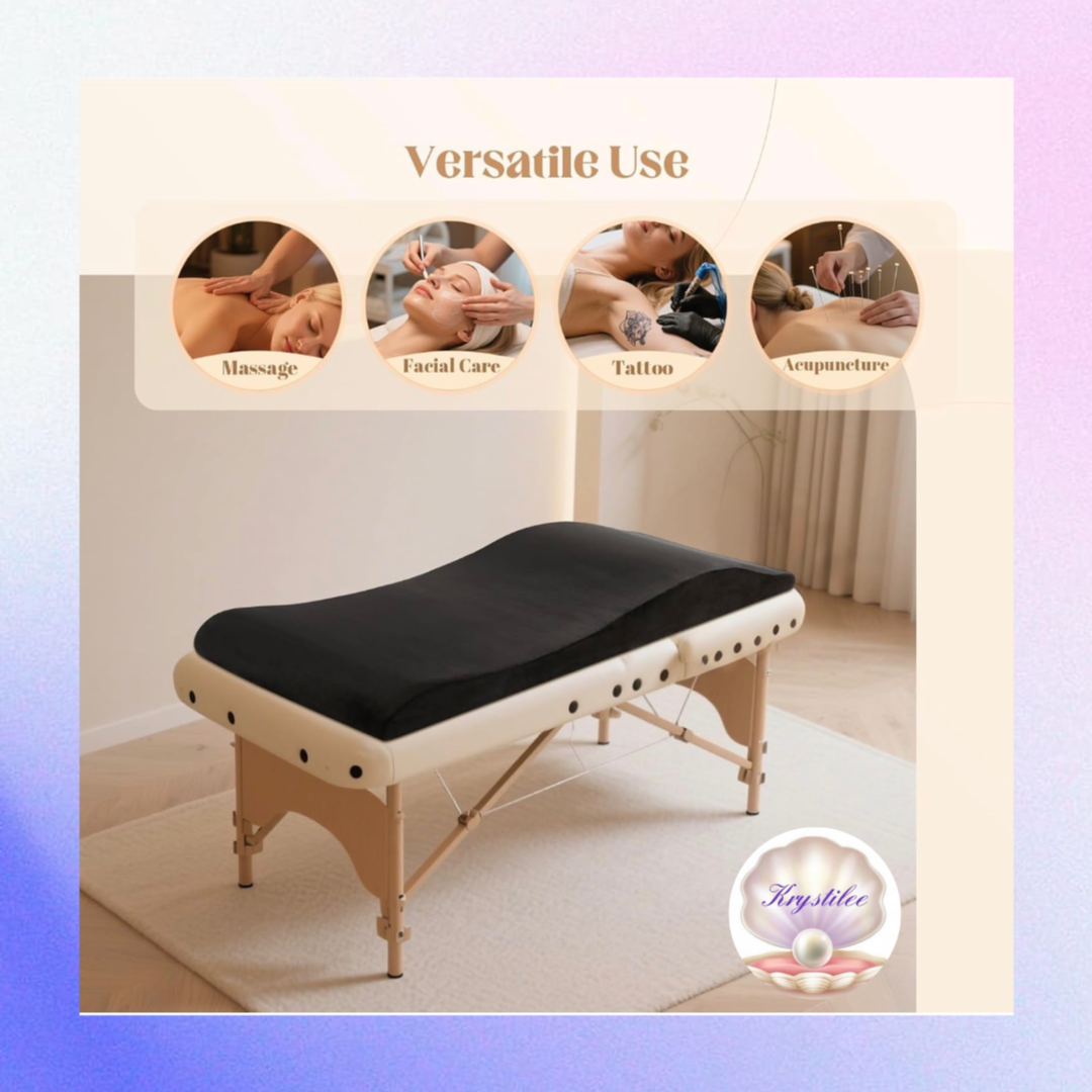 Memorie Foam Mattress de Spa Black