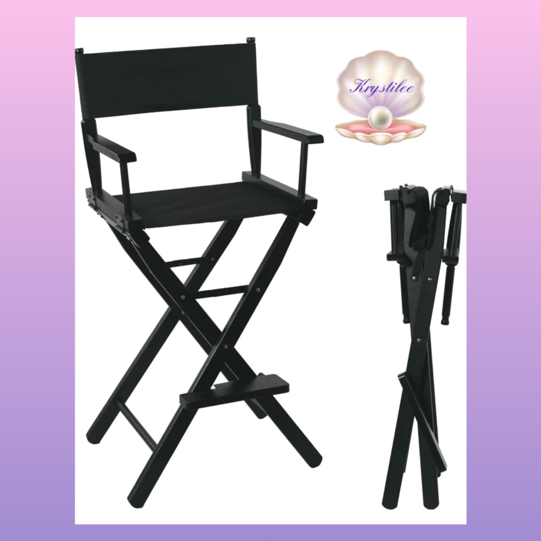 Silla Profesional para Makeup Artist 30” con Reposapiés