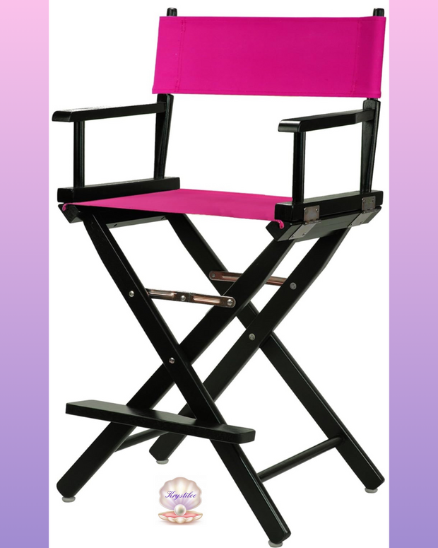 💖 Silla Profesional Tipo Director 24” Pink Edition
