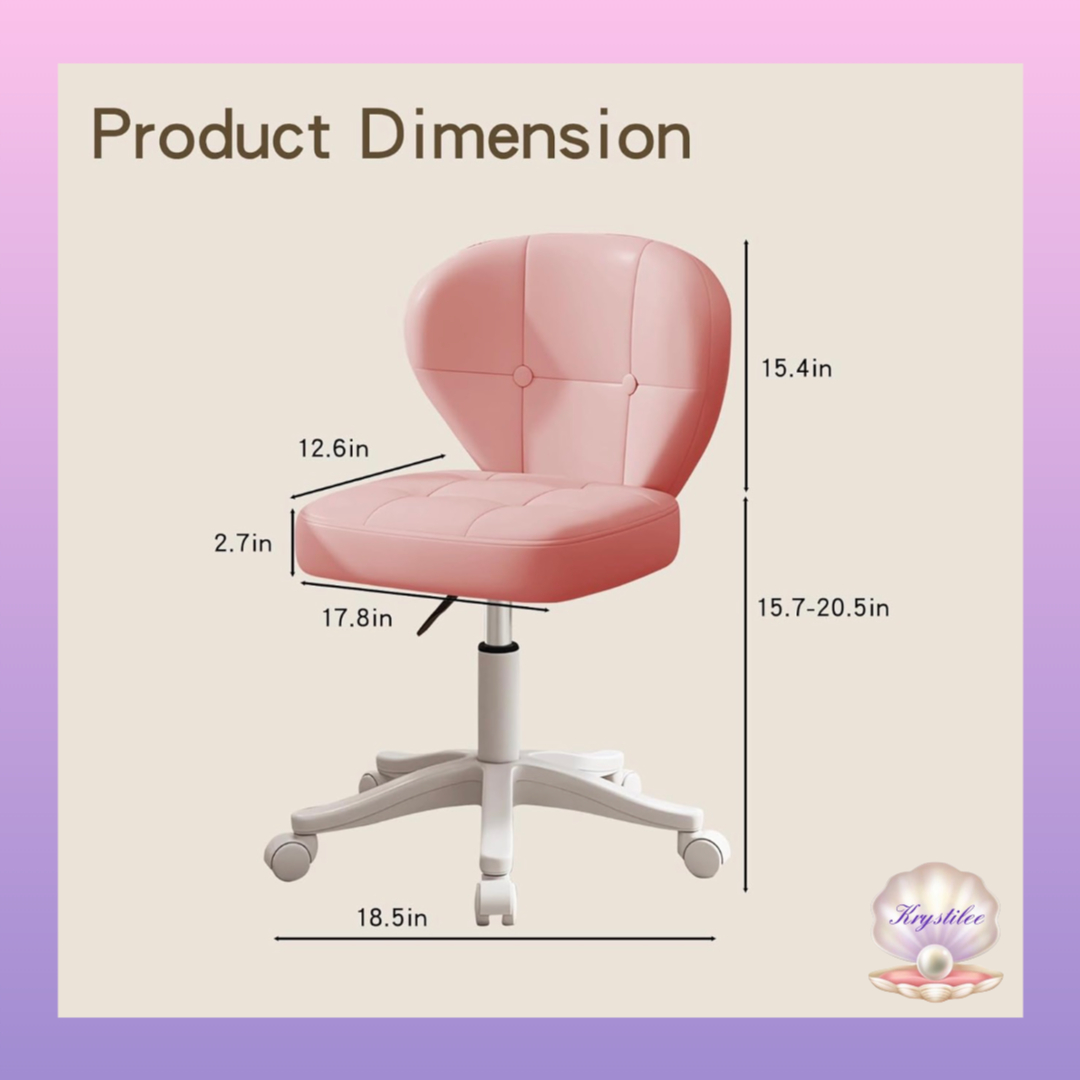 Pink Stool con Espaldar