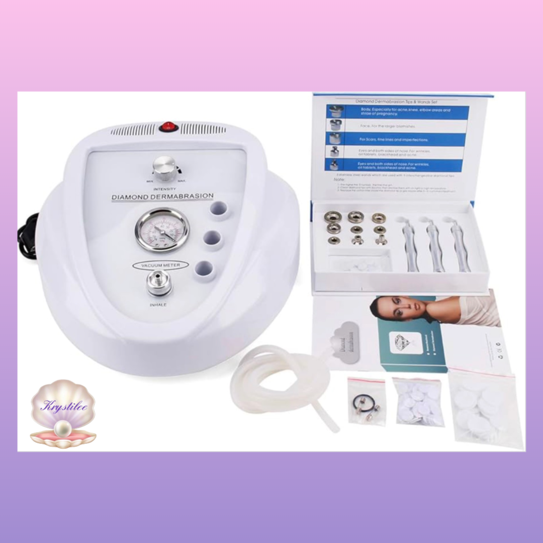 Kit Profesional Completo de Microdermoabrasión con Puntas de Diamante