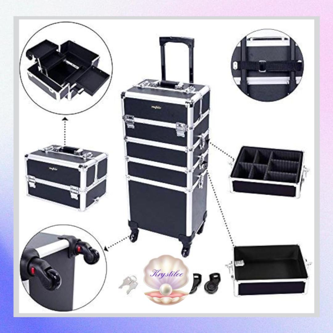 Maletin Profesional Negro de Belleza