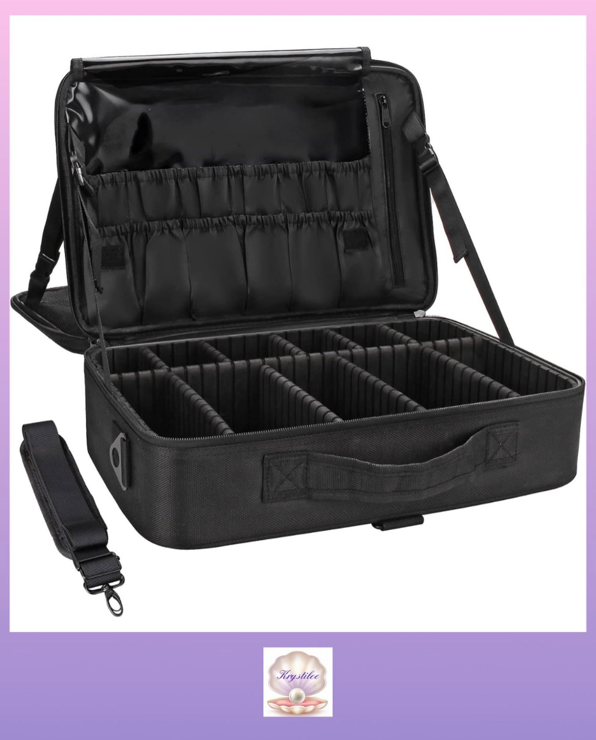 Bulto Universal Negro con divisiones