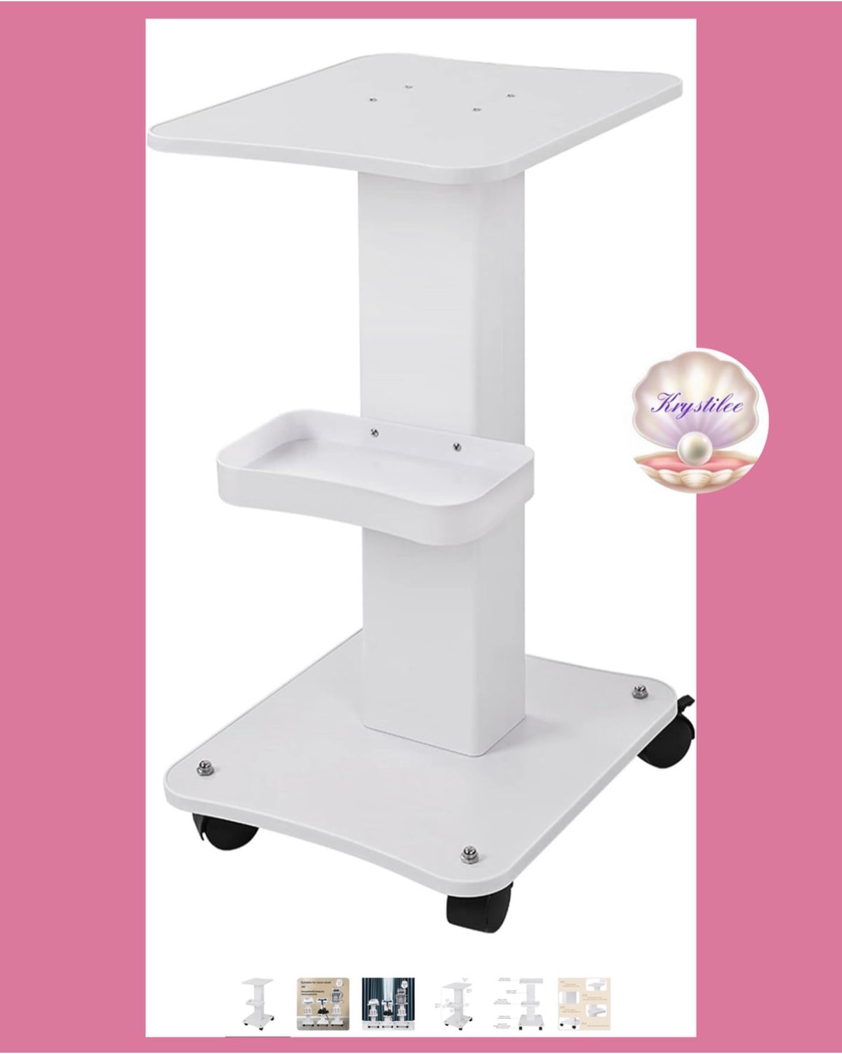 Carrito Multifuncional White