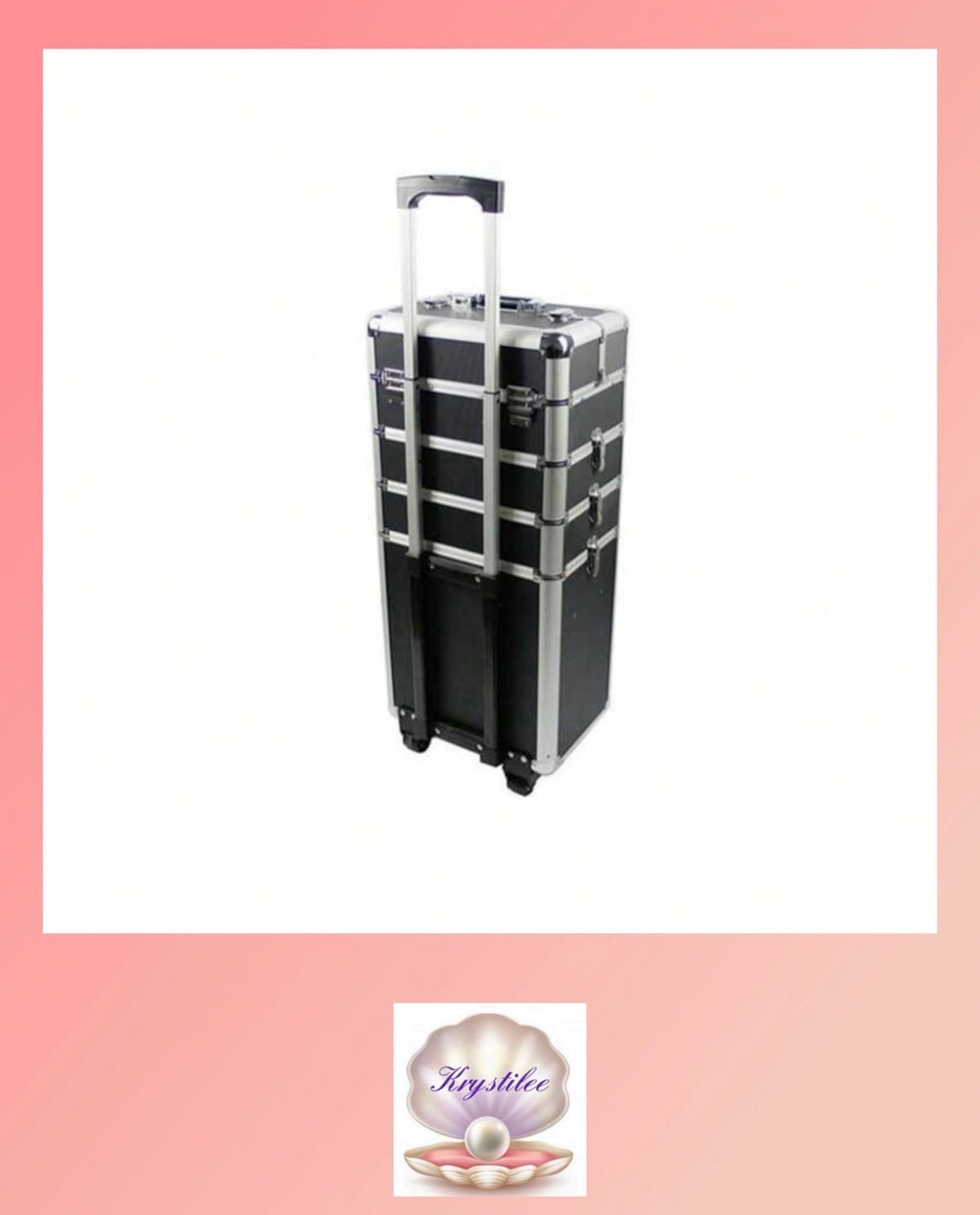 Maletin Profesional Negro de Belleza