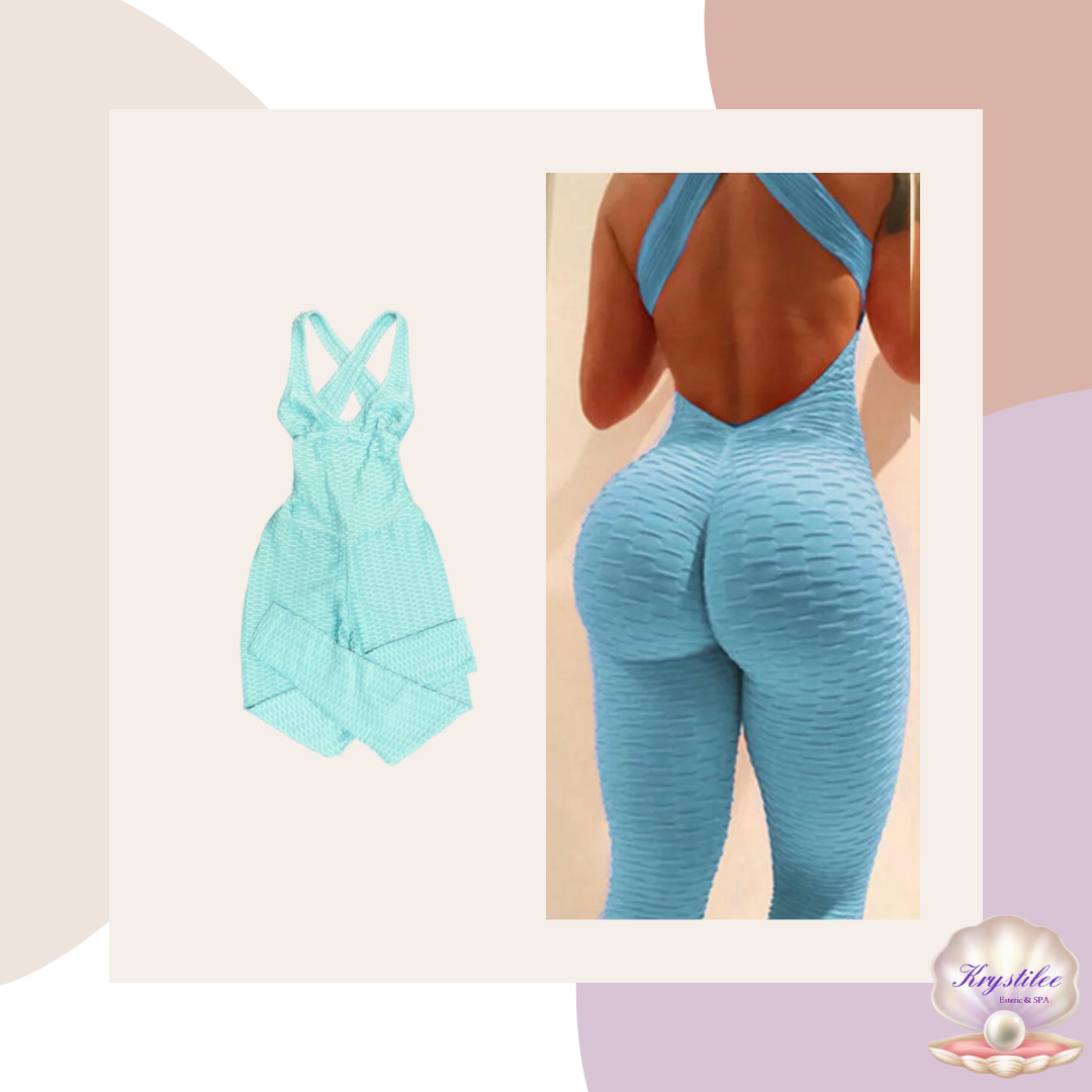 Enterizos Anti-Celulitis Baby Blue