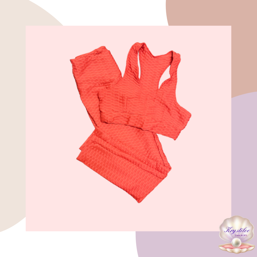 Set Anti-Celulitis Bright Red